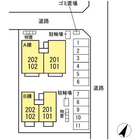 ★D-room★エアリー・コート東白山台A