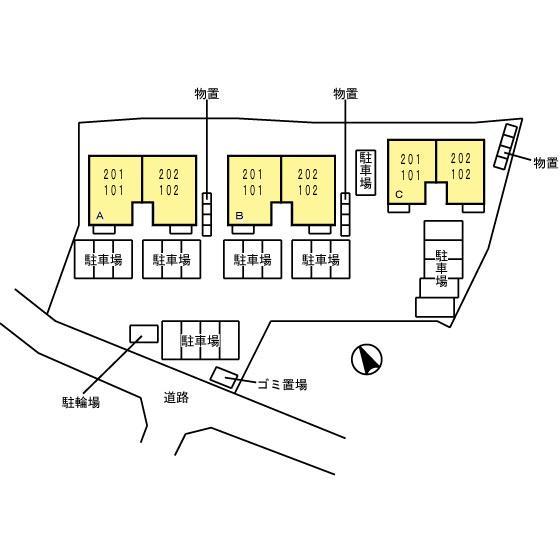 ★D-room★コモライズ白銀A