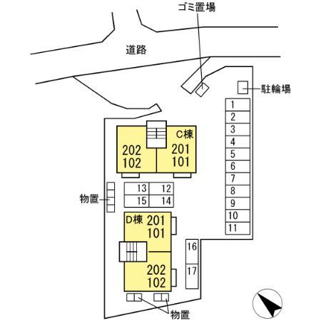 ★D-room★インターネット無料★ウィステリアC