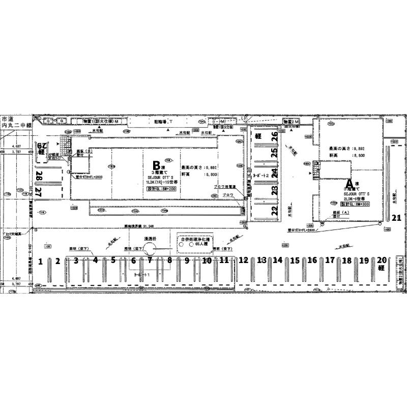 ★市役所・中心街まで徒歩圏内★3階建★都市ガス★インターネット無料★エクセルステージA
