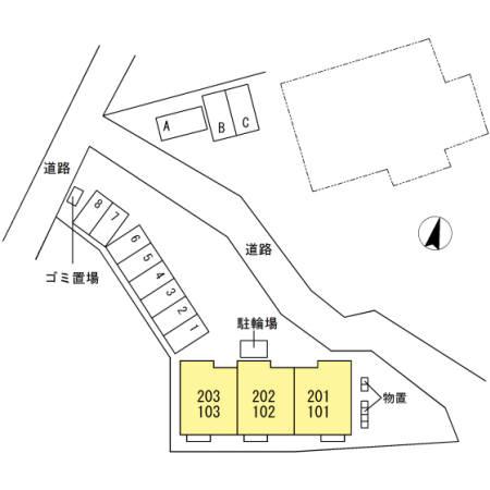 ★D-room★インターネット無料★アンソレイエⅡ