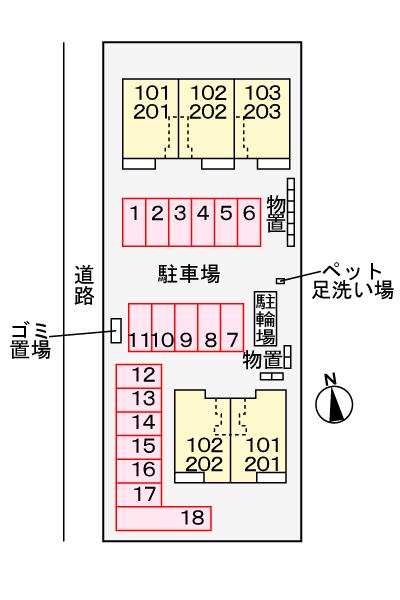 ★大東建託★ペット可(犬・猫)★インターネット無料★ジュノ・ホワイトB