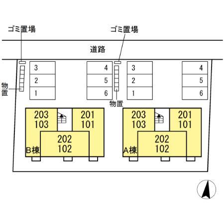 ★D-room★インターネット無料★D-room三沢下久保B