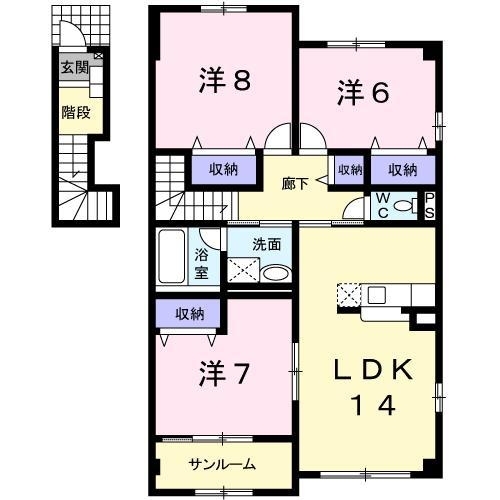★大東建託★グランデナカミチ壱番館