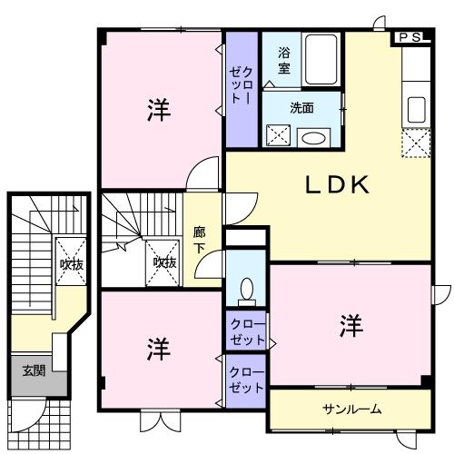 ★大東建託★ペット可(犬・猫)★プラシード