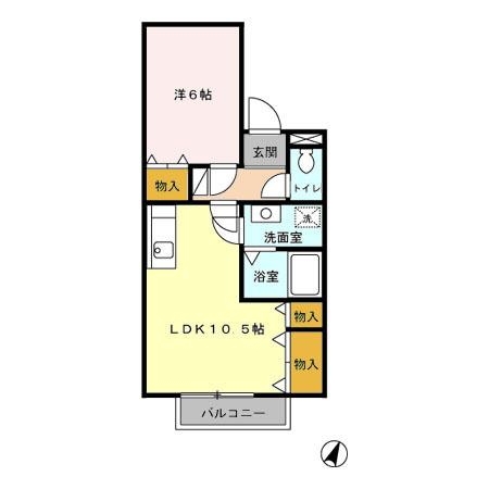 ★D-room★インターネットWi-Fi無料★フレマリール新井田