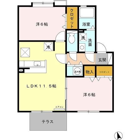 ★D-room★オール電化★ペット可(小型犬)★インターネットWi-FI無料★セレネ・城下