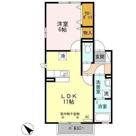 ★D-room★インターネット無料★エバーグリーン