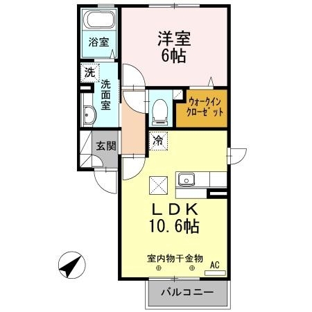 ★D-room★インターネット無料★コモライズ新井田西B