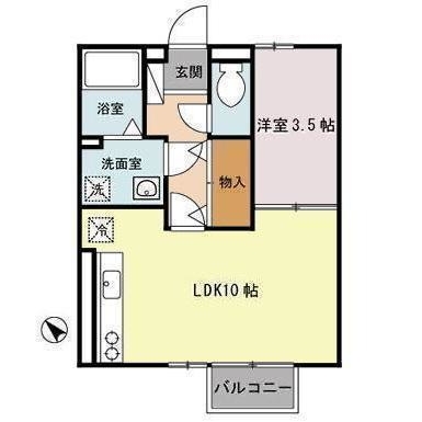 ★D-room★インターネットWi-Fi無料★セジュール沢里Ⅱ