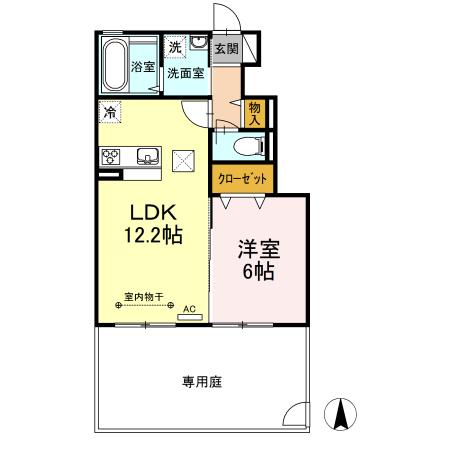★D-room★オール電化★インターネット無料★サニースクエア