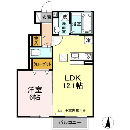 ★D-room★オール電化★インターネット無料★シャルマン