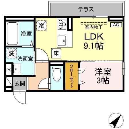 ★D-room★太陽光発電ZEH-M★インターネット無料★新築★レスア柏崎Ⅰ